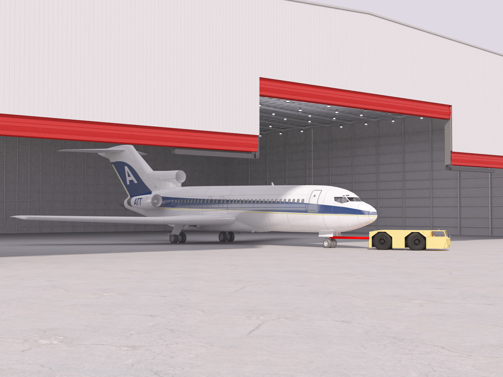 Oraliq ustunlar bilan ko‘p bo‘lakli PVC ko‘tariladigan darvozalar